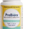 ProBiora Oral Probiotics for Teeth and Gums | Dental Probiotics for Improved Oral Health | Bad Breath Treatment for Adults | ProBiora3 Patented Probiotic Blend | Tooth Whitening | 30 Mint Tablets