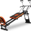 ONETWOFIT Multifunctional Indoor Home Gym Workout, Foldable Total Full Body Strength Training Fitness Exercise Equipment, All in one Workout Station with 4 Resistance Levels Over 80 Exercise Options