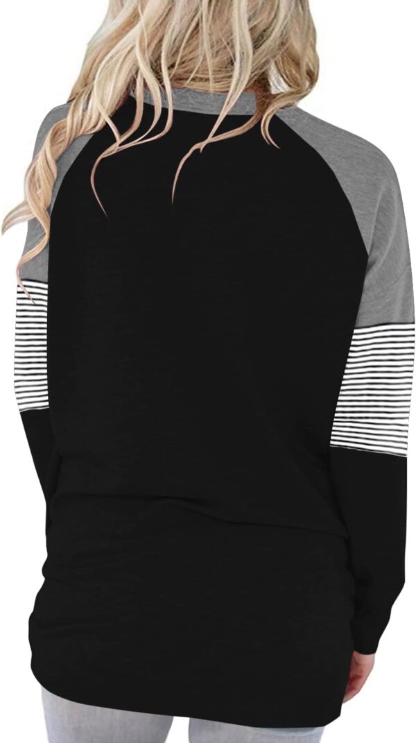 Angerella Women's Casual Loose Fit Pocket Shirts Printed Tops