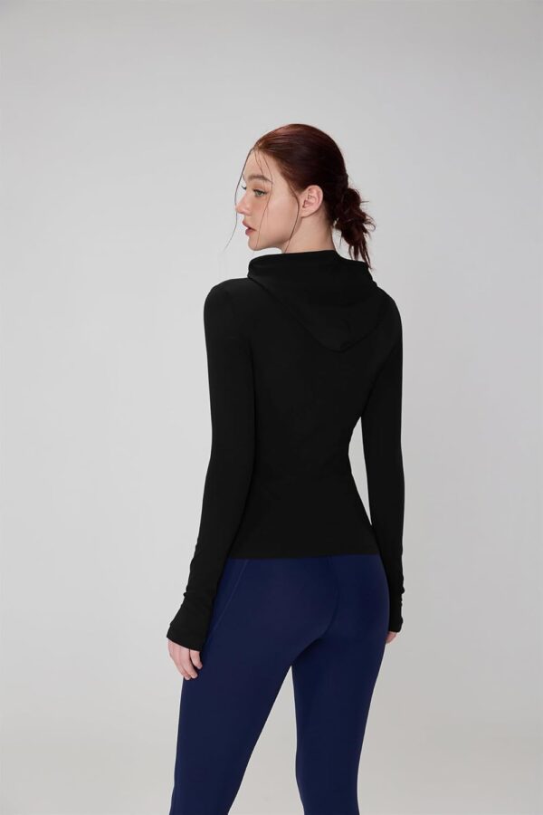altiland UPF 50+ Buttery Soft Long Sleeve Shirts for Women, Workout Running Athletic Outdoor Tops with Hood and Thumb Holes