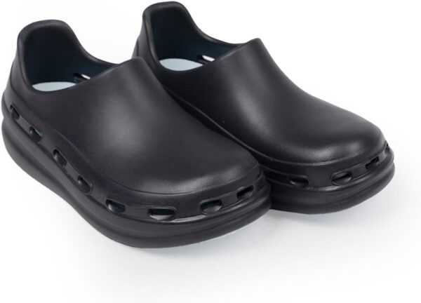 NURSTEP Women's Lightweight Slip On Comfortable Slip Resistant Medical Nursing Clog Scrub Shoes with Arch Support Insoles for Healthcare Hospital Work Operating Room