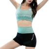 Workout Sets for Women 5 Piece Yoga Exercise Gym Outfits Sport Running Athletic Clothing Set Tracksuits Activewear