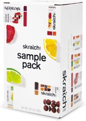 Skratch Labs Sample Pack - Hydration Drink Mix, Everyday Electrolyte Drink Mix, Energy Chews, Energy Bar - Sports Nutrition Trial Variety Pack - for Running, Cycling, Hiking and Endurance Activities