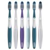 Oral-B Pro Health CrossAction All in One Soft Toothbrushes, Deep Plaque Fighter, Rounded Bristles Gentle on Teeth, Tongue and Cheek Cleaner, Gum Stimulators, 6 Count, Tooth Brush Pack