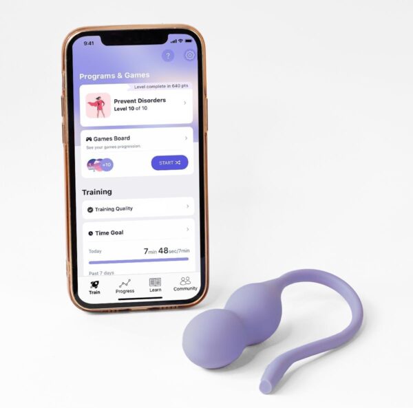 Care + | Pelvic Floor Exerciser with App | Kegel Trainer | Strengthen Your Pelvic Floor, get Better Bladder Control, Stronger Pelvic Support