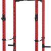 3"x3" Power Cage, 2400LB Multi-Function Power Rack, Commercial Squat Rack with Optional Full Body Workouts Attachments, Dip Bar, Smithbar, LAT Pulldown, Leg Extension and Curl for Home Gym