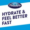 Pedialyte Electrolyte Solution, Strawberry, Hydration Drink, 12 bottles, half liter each