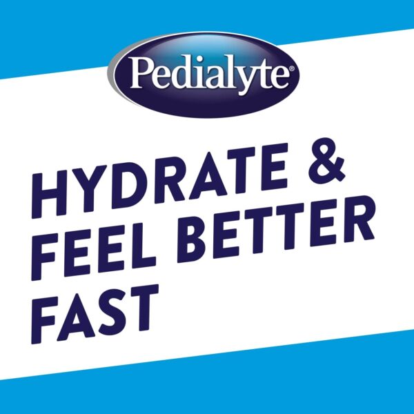 Pedialyte Electrolyte Solution, Strawberry, Hydration Drink, 12 bottles, half liter each