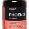 LEGION Phoenix Thermogenic Fat Burners & Weightloss Pills - 30 Serving, 90 Capsules (Caffeine)
