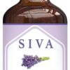 Siva Lavender Essential Oil 4 Fl Oz with Glass Dropper – 100% Pure, Natural, Undiluted & Therapeutic Grade, Amazing for Skin & Hair Care, Diffuser, Aromatherapy, Massage, DIY Soaps & Candles