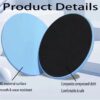 4Pcs Dual Sided Gliding Discs Core Sliders Ultimate Core Ab Fitness Trainer. Leg Exercise Gear for Gym, Home, Yoga, Pilates | Strengthen Abdomen, Burn Fat, Improve Balance