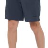 Rdruko Men's Quick Dry Hiking Shorts Lightweight Running Gym Outdoor Active Shorts with Zipper Pockets