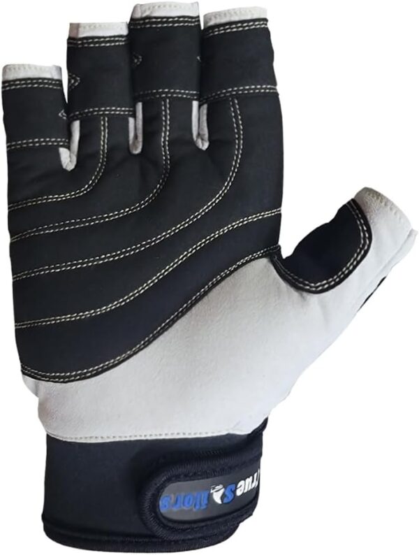MRX Sailing Gloves Fishing Kayak Gloves for Men & Women Rowing Water Ski Canoe Paddle Gloves Sailing Gear Women Paddling Gloves | Sailing Gloves for Men & Women | Short Finger Sailing Kayaking Gloves