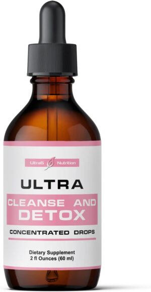 Liver Cleanse Detox & Repair Drops with Milk Thistle, Dandelion Root & Artichoke Extract - Liver Detox Supplement and Colon Cleanser