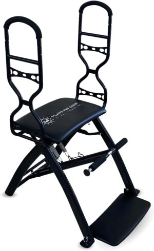 Life's A Beach Pilates PRO Chair Max with Sculpting Handles + Shape Transform & Reform + Total Gym Home Workout + Adjustable Resistance Levels