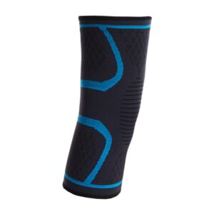 SECFOU 1pc Breathable Knitted Knee Brace for Running Cycling Basketball Non Slip Size Outdoor Fitness Gear
