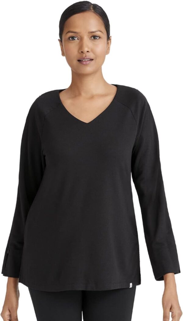 Care+Wear Arm Access Dialysis Shirts for Women – PICC Line Access Shirt with Two-Way Zipper for Easy Access