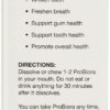 ProBiora Professional Strength Oral Probiotics for Teeth and Gums | Dental Probiotic for Oral Health | Bad Breath Treatment for Adults | Tooth Whitening | ProBiora3 Probiotic Blend | 90 Mint Tablets