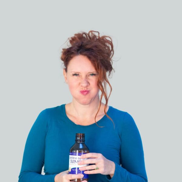 51okXCeTOpL._AC_SL1080_.jpg Dental Herb Company - Tooth & Gums Tonic (18 oz.) Mouthwash and Essentials Paste (Kit) - Truly Natural - Alchohol and Fluoride Free. Controls Bleeding and inflamed Gums and relieves Dry Mouth.