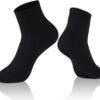 RANDY SUN Waterproof Socks, Unisex Cycling/Hunting/Fishing/Running Ankle Socks 1&2 Pair