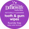 Dr. Brown's Tooth and Gum Wipes, 30 Count