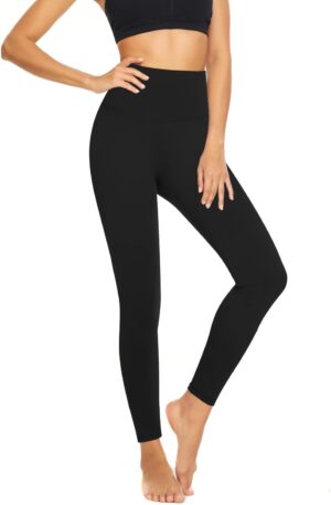 High Waisted Leggings for Women-Buttery Soft Tummy Control Yoga Pants for Workout Athletic