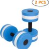 BigBoss Sports Aquatic Exercise Dumbbells Aqua Fitness Barbells Exercise Hand Bars-Set of 2