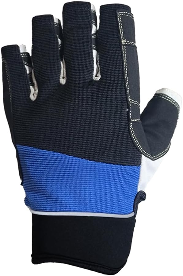 MRX Sailing Gloves Fishing Kayak Gloves for Men & Women Rowing Water Ski Canoe Paddle Gloves Sailing Gear Women Paddling Gloves | Sailing Gloves for Men & Women | Short Finger Sailing Kayaking Gloves