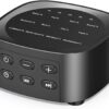 Sleepbox Sleep White Noise Sound Machines with 25 Soothing Sounds 36 Volume Levels 5 Timers Visible Sound Catalog Portable Size Memory Function for Home Office and Travel