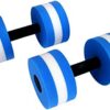 BigBoss Sports Aquatic Exercise Dumbbells Aqua Fitness Barbells Exercise Hand Bars-Set of 2