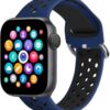 Smart Watch for Women Men for Android Phones iPhone Compatible, 2.09'' Smartwatches Fitness Tracker with Call/SMS/Heart Rate/Blood Oxygen Monitor/Pedometer/2 Bnads (Blue)