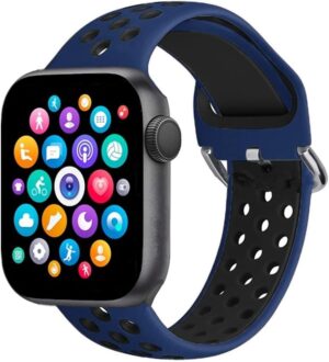 Smart Watch for Women Men for Android Phones iPhone Compatible, 2.09'' Smartwatches Fitness Tracker with Call/SMS/Heart Rate/Blood Oxygen Monitor/Pedometer/2 Bnads (Blue)