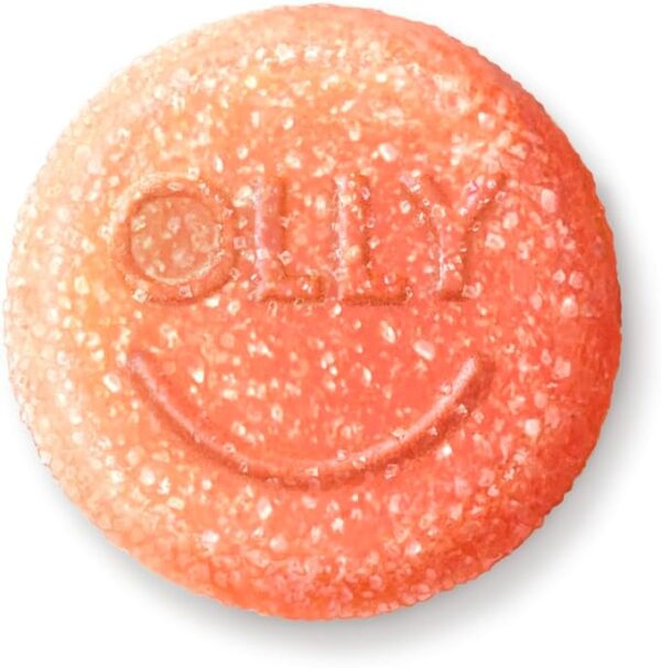 OLLY Laser Focus Gummy, Ginseng, Alpha GPC, B Vitamins, Berry Tangerine Flavor - 36 Count