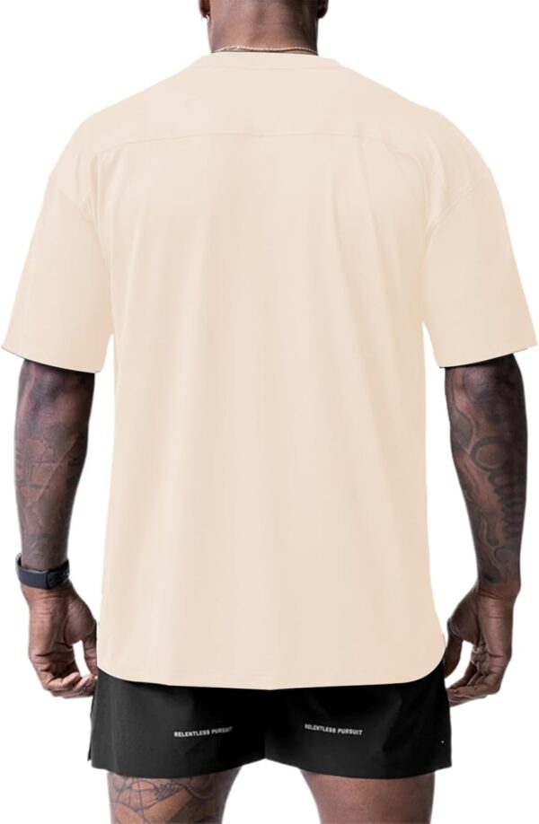 Muscle Killer 1/2pack Mens T Shirt Gym Workout Dry Fit Short Sleeve Athletic Fitness Crew Neck Tee Shirts Casual Loose Fit