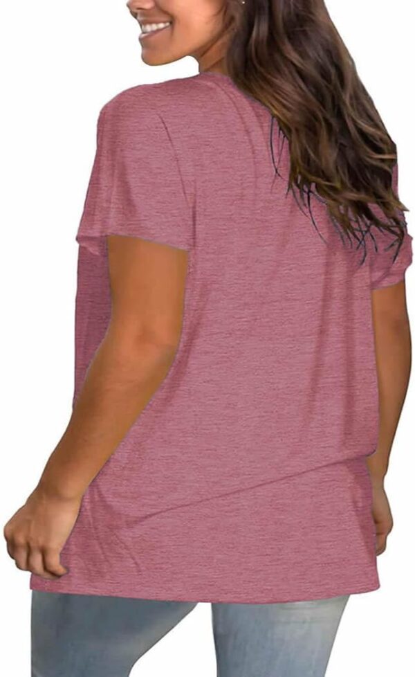 Women's Plus Size T-Shirt Good Day Floral Funny Printed Summer Casual Cute Short Sleeve Tees Tops