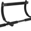 ProsourceFit Wall-Mounted Pull-Up / Chin-Up Bar, Heavy Duty 300 lb. Capacity, Black