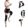 SECFOU 1pc Breathable Knitted Knee Brace for Running Cycling Basketball Non Slip Size Outdoor Fitness Gear