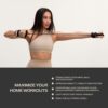 Pvolve P.Band Exercise Resistance Band - Home Workout Equipment to Strengthen Arms, Back and Shoulders, Light Weight Comfortable Glove Design to Improve Mobility, Stability and Posture
