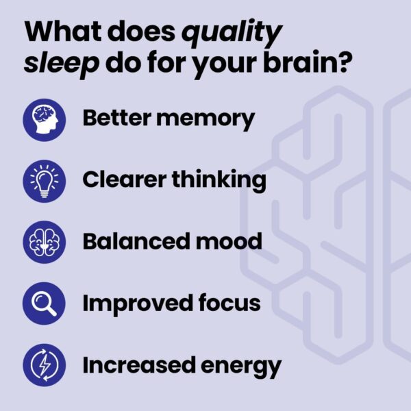 NeuroQ Sleep Now - Natural Sleep Support Supplement - Maintain Healthy Sleep Cycles & Brain Function - Melatonin & L-Theanine - Non-Habit Forming - 30 Mint Oral Strips