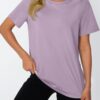 AUTOMET Women's Workout Tops Short Sleeve Gym Shirts Summer Athletic Yoga Tshirts Loose Fit Casual Clothes 2025