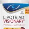 Visionary Eye Vitamin and Mineral Supplement with AREDS2® Ingredients in Our own Custom Formula, 90 Count