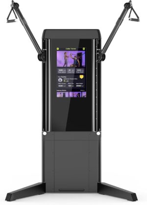 Echelon Strength Pro Home | Home Gym Equipment | Strength Training | Exercise Equipment | WiFi Enabled HD Touchscreen | Up to 132 lbs Arm Weight Capacity | 4 Interchangeable Accessories