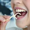 Biodegradable Floss Picks (100pcs) - Natural, Vegan, Sustainable, Reusable Dental Floss - Shred Resistant and Nontoxic Plant-Based Material Dental Floss Picks