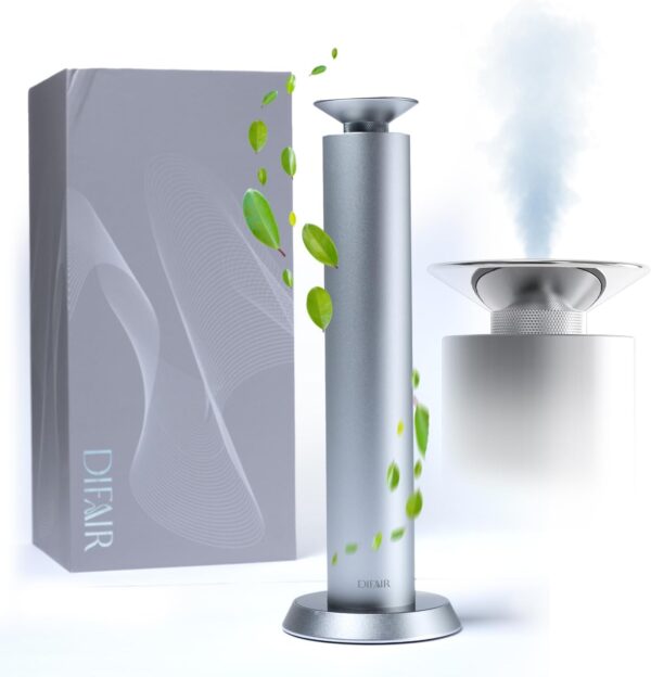 Waterless Essential Oil Diffuser - Wireless Aromatherapy Diffuser Oil Machine - Fragrance Oil Scent Diffusers for Home - Cold Air Diffuser for Office - Aroma Diffuser for Home, Hotel, Spa