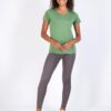 Real Essentials 5 Pack: Women's Dry Fit Tech Stretch Short-Sleeve Crew Neck Athletic T-Shirt (Available in Plus Size)