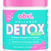 Obvi Detox Colon Cleanse Supplement | Promotes Digestive and Gut Health, Bloating Relief, Helps Remove Toxins | Immune Support with Milk Thistle, Psyllium Husk, Senna Leaf | 90 Capsules | 30 Servings