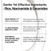 ANUA RICE CERAMIDE 7 HYDRATING BARRIER SERUM, Brightening, Hydrating Serum for Face, Rice, Hyaluronic Acid, Niacinamide, Fragrance-free, Non comodogenic, Glass Skin, Korean Skin Care, 50ml/1.69fl.oz.