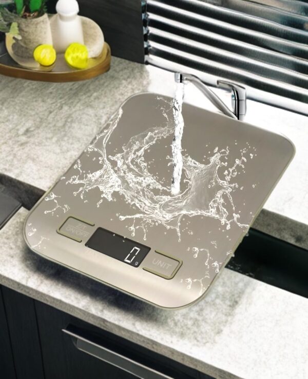 Maverick Digital Kitchen Scale – Accurate Grams & Ounces for Cooking, Baking, and Meal Prep – Great for Keto and Weight Management – Sturdy Stainless Steel with Easy-to-Read Digital Screen