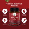 Red Yeast Rice with CoQ10 Supplement - Extra Strength Red Yeast Rice 1200 mg. Capsules with CoQ10 100mg Per Serving - Heart Health Supplement 3rd Party Tested Vegan Non-GMO & Citrinin-Free (4 Months)
