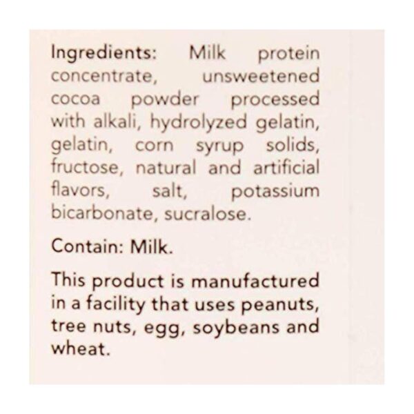 Protidiet High Protein Hot Cocoa Drink Mix 17.6 oz Canister (2 Pack) - Low Calorie (90 calories per serving), Low Sugar, High Protein (15 Grams), Low Fat, Low Carb